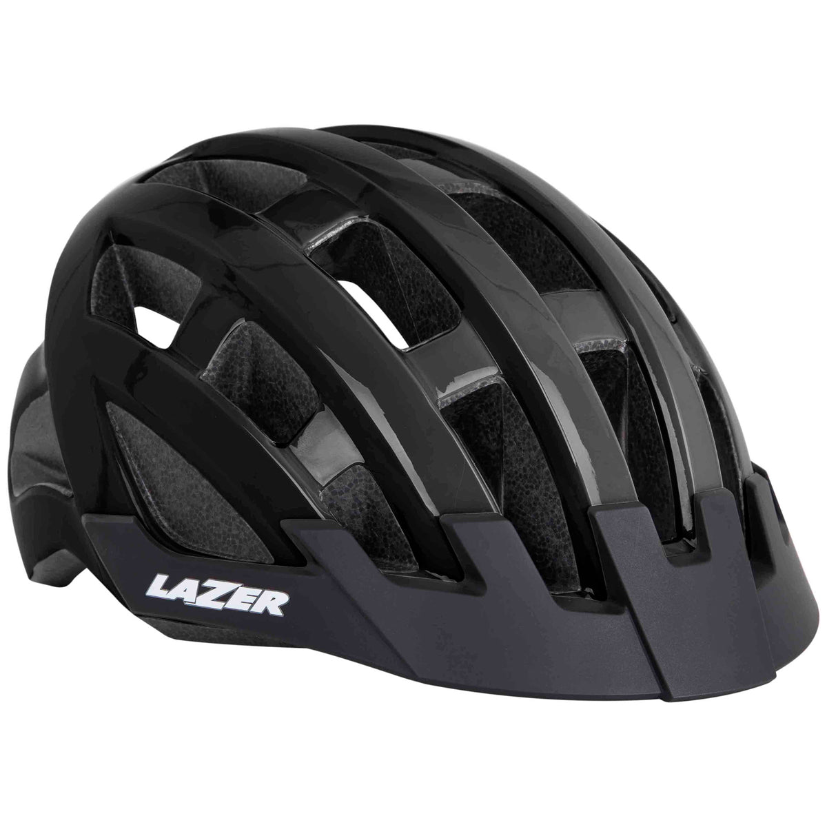 Lazer Lazer Compact CE-CPSC Bisiklet Kaskı Siyah 54-61 cm