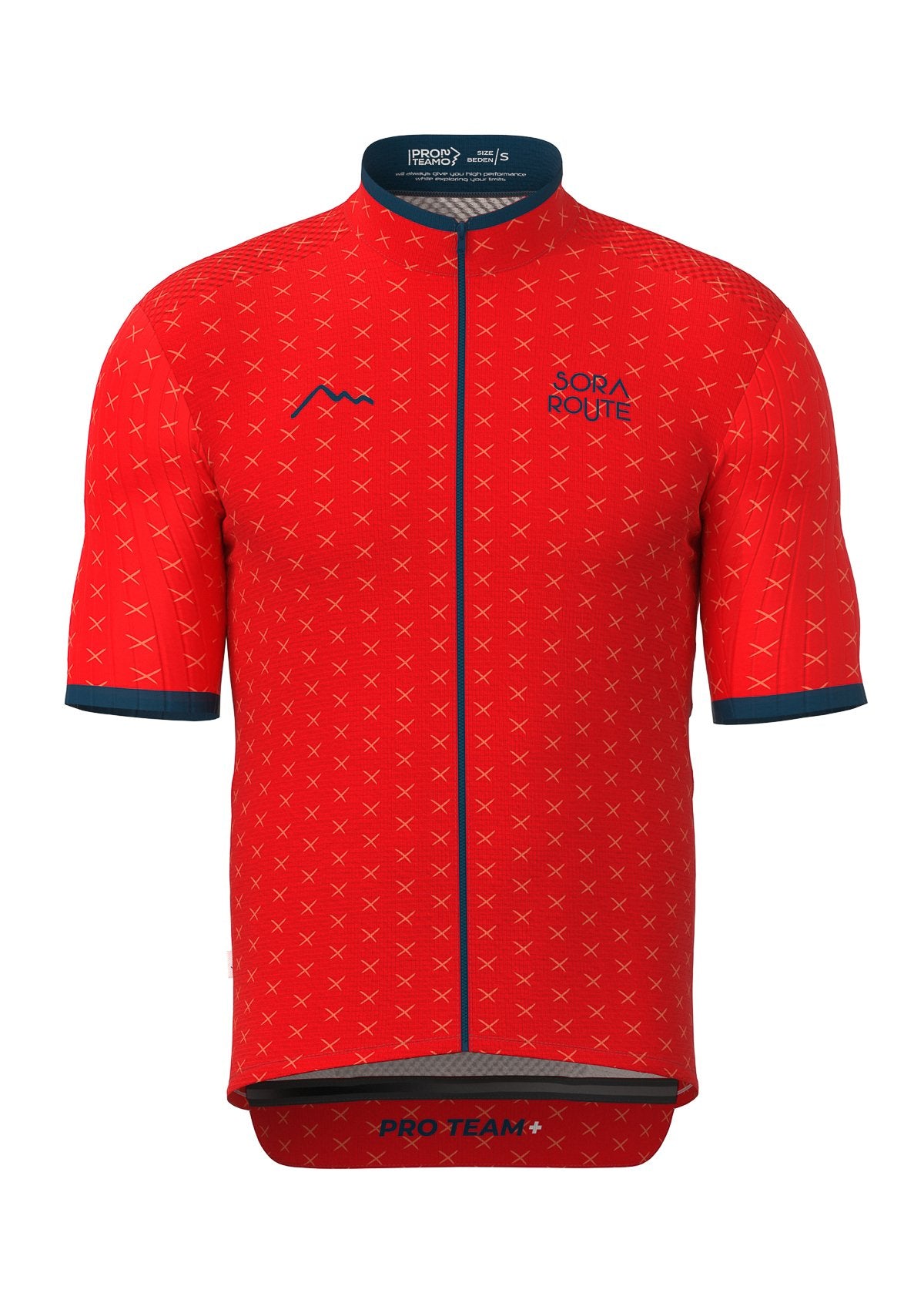 Sora Sora Kırmızı Route Pro Team 2.0 Bisiklet Forması