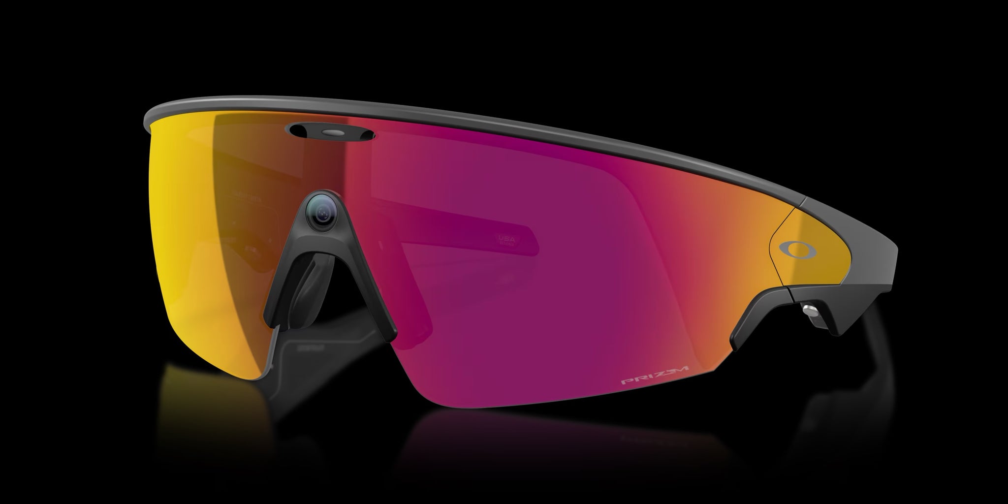 Oakley Oakley Meta Vanguard AI Gözlük Black Prizm Transitions® Ember