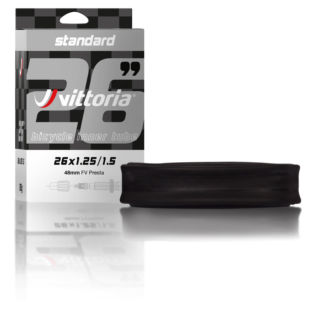 Vittoria Vittoria 700x20/28C 48mm İnce Sibop İç Lastik FV48