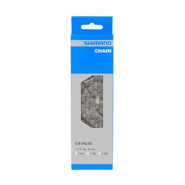 Shimano Shimano HG40 Zincir 6-7-8- Uyumlu / Bisiklet