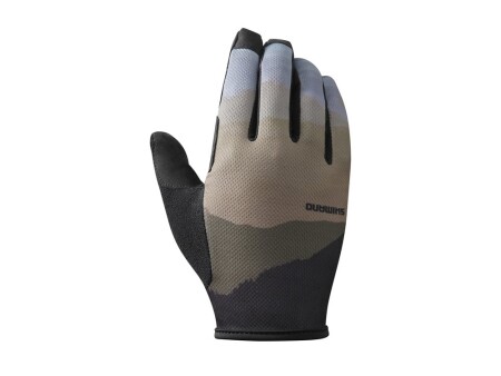 Shimano Shimano Trail Uzun Parmaklı Eldiven Beden M Kahverengi