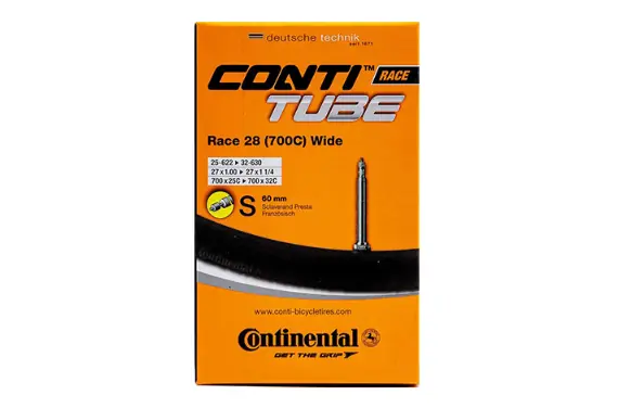 Continental Continental İç Lastik 28 (700C)25-622*32-630 60mm İnce Siboplu RACE/ Bisiklet