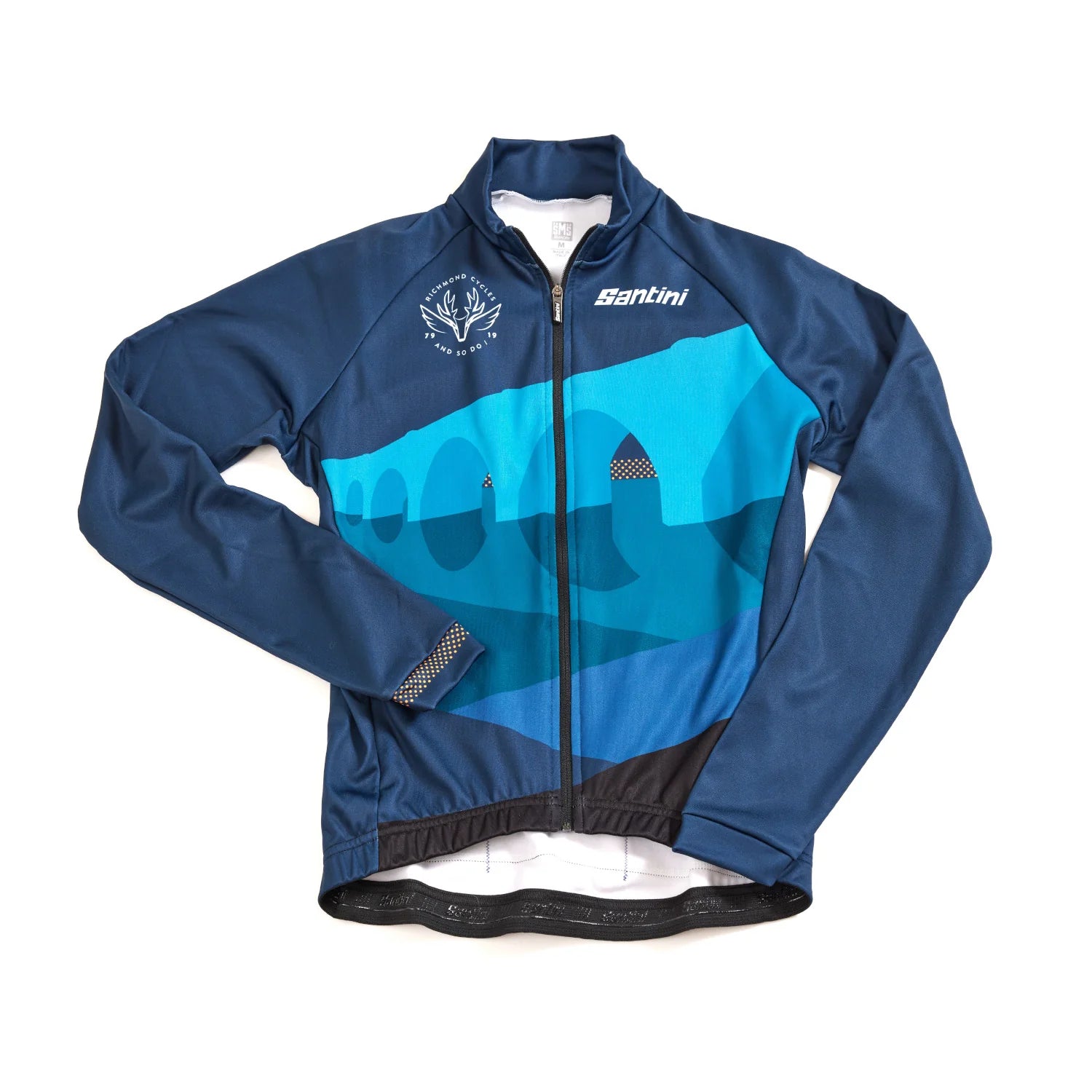 Santini Santini Deep Winter Termal Erkek Kışlık Bisiklet Forması Richmond Cycles 9C216075DEEP