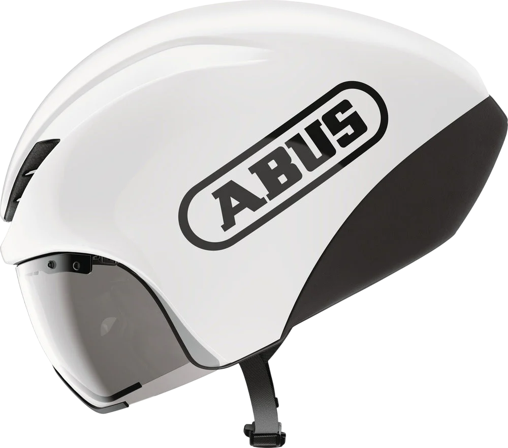 Abus ABUS GameChanger 1.1 TT Time Trial ve Triathlon Kaskı Beyaz Large 57-62 cm