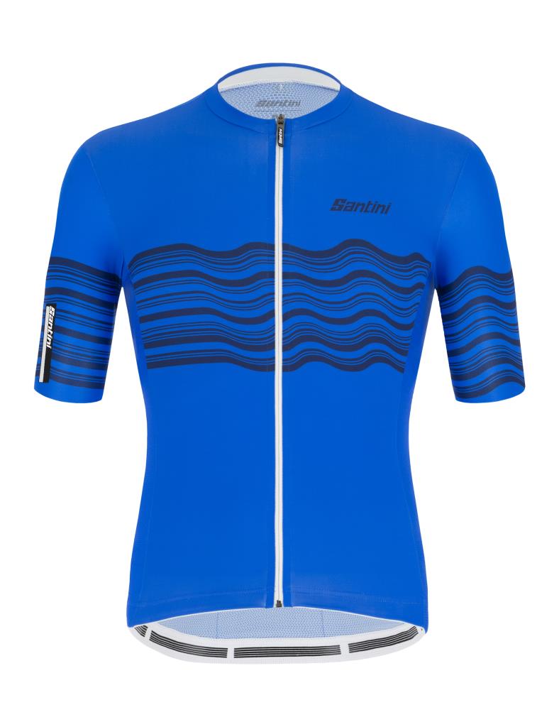 Santini Santini Tono Profilo Unisex Bisiklet Forması 2S94075TONOPROF Royal Blue