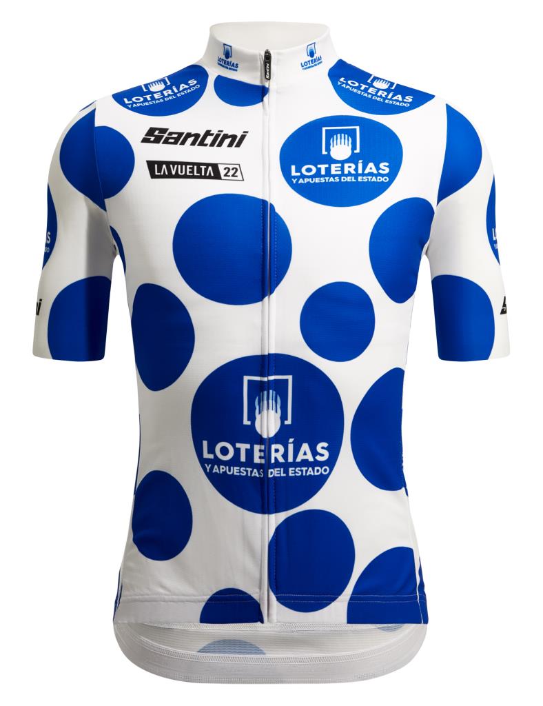 Santini Santini La Vuelta King Of The Mountain Bisiklet Forması RE94075C22LVKOM