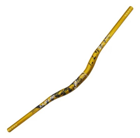 Lunje Lunje All Ride Açılı 9mm Gidon Sarı 31.8mm