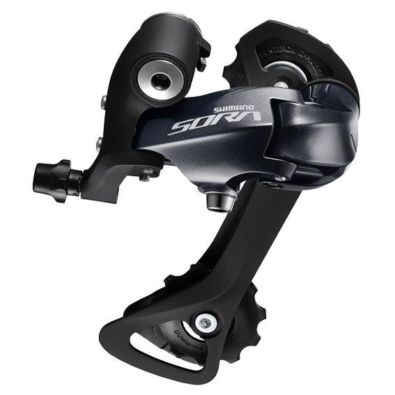 Shimano Shimano Sora RD-R3000-GS Uzun Bacak 9s Arka Aktarıcı Siyah