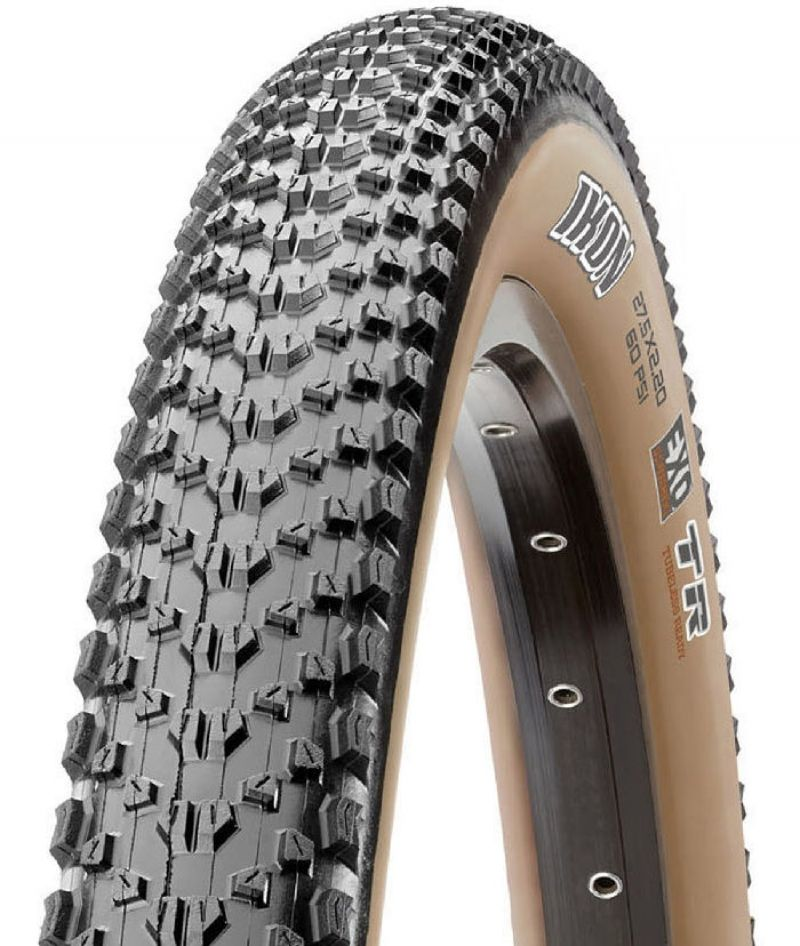 Maxxis Maxxis Dış Lastik MTB Ikon 27.5x2.20 EXO Tubeless Ready Katlanır Amber Yanak