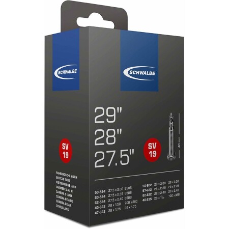Schwalbe Schwalbe 27.5-28-29 İnce Sibop İç Lastik Sv19 - 40mm