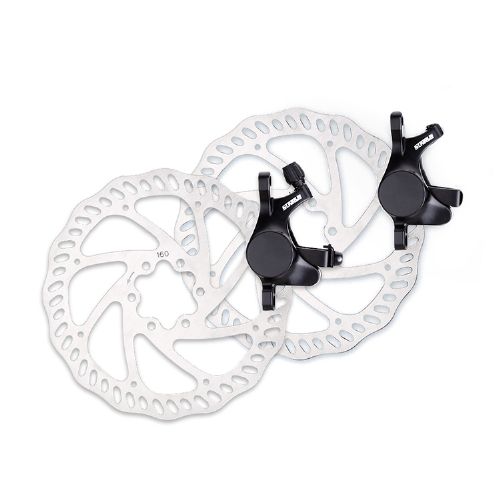 Sunrun SunRun Bisiklet Disk Fren Kaliper Rotor Set Çift Piston DT-31 DSC-404