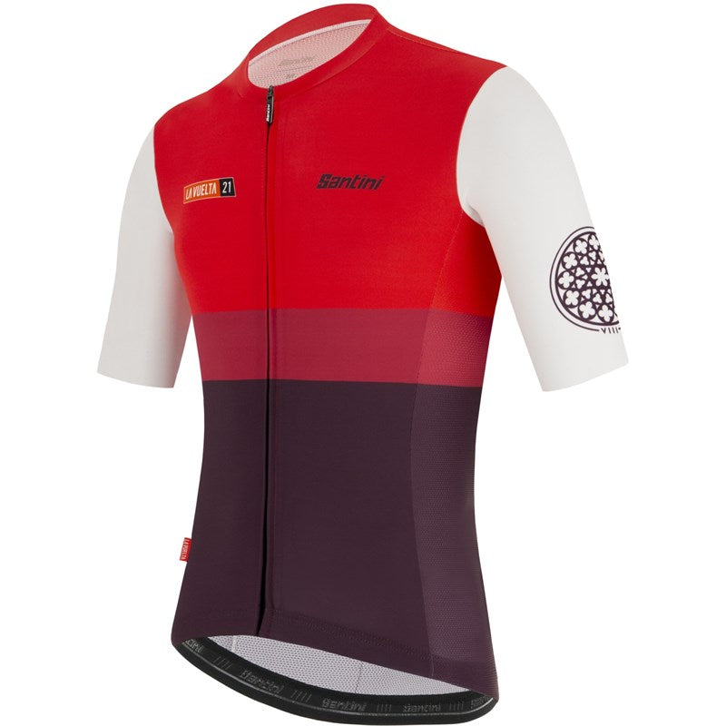 Santini Santini La Vuelta Burgos Kısa Kol Bisiklet Forma RE94075CBURGO