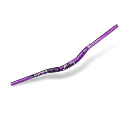 Lunje Lunje All Ride Açılı 9mm Gidon Mor 31.8mm