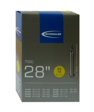 Schwalbe Schwalbe Uzun İnce Sibop İç Lastik Sv15 60Mm700x18-28C