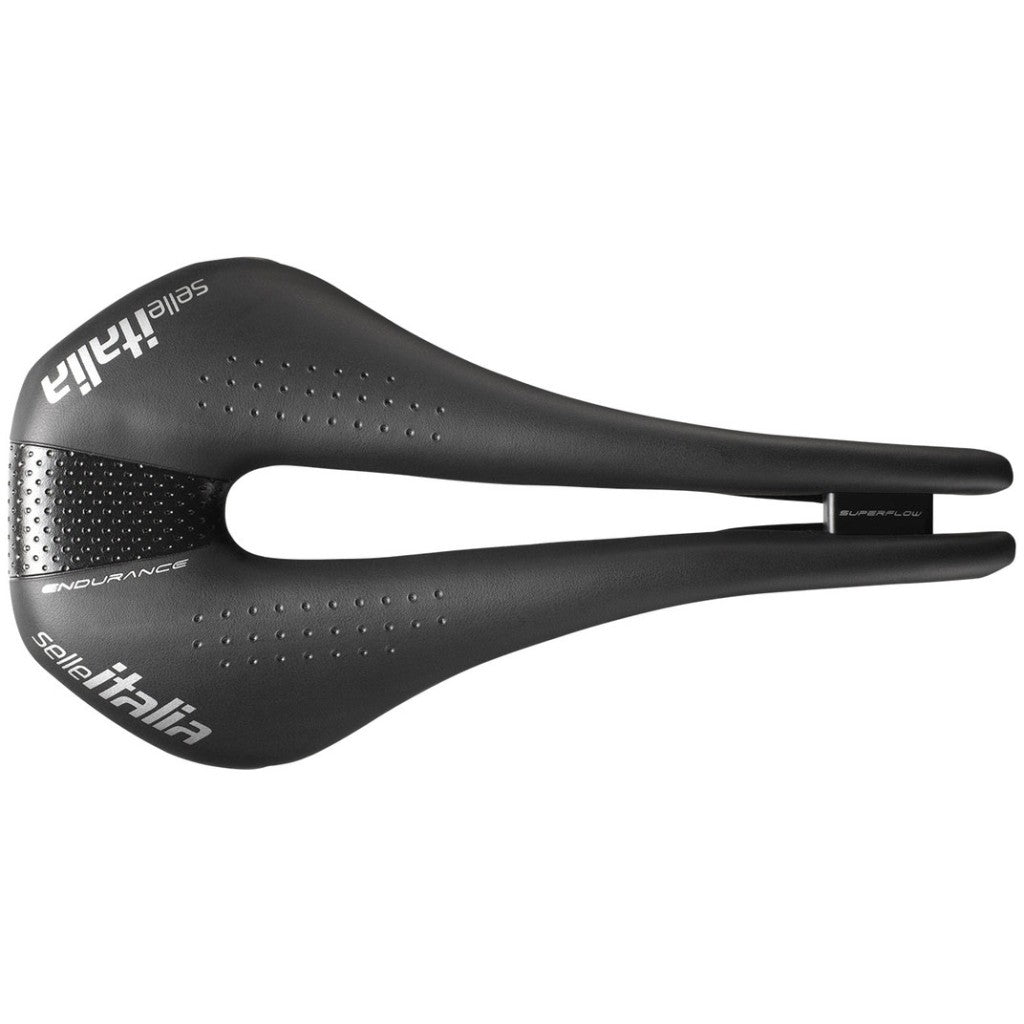 Selle italia Selle Italia Novus Superflow Endurance TM Bisiklet Selesi L3 Siyah