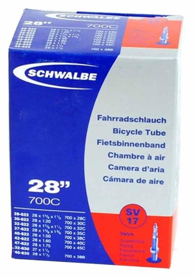 Schwalbe Schwalbe İnce Sibop İç Lastik 700x28/45c Sv17 40Mm 403757