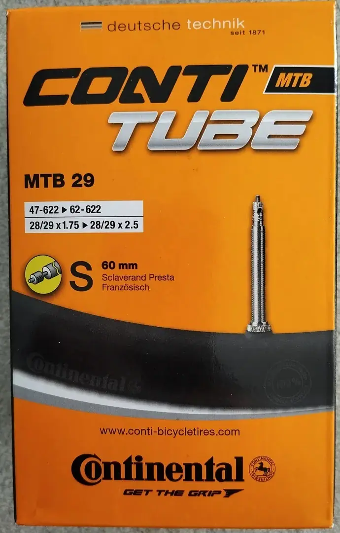 Continental Continental 29 İç Lastik İnce Sibop 60mm 28/29*1.75>28/29*2.50