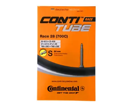 Continental Continental İç Lastik 28 (700C)20-622*25-630 60mm İnce Siboplu RACE/ Bisiklet