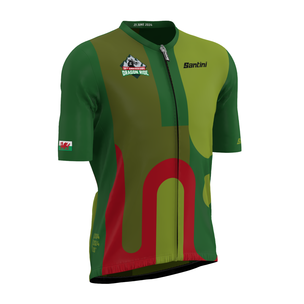 Santini Santini 20ᵗʰ Anniversary Dragon Ride Bisiklet Forması GF94075C24DRA