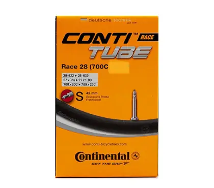 Continental Continental İç Lastik 28 (700C)20-622*25-630 42mm İnce Siboplu RACE/ Bisiklet