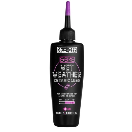 Muc-off Muc-Off E-Bike Wet Seramik Lube Zincir Yağı 120ML