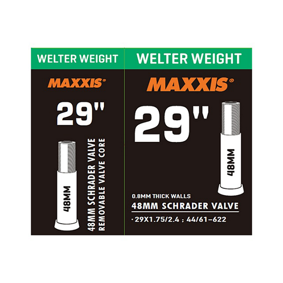 Maxxis Maxxis Welter Weight 29x1.75-2.40 Kalın Sibop Bisiklet İç Lastiği AV-48mm