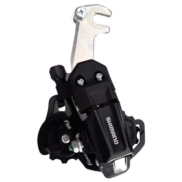Shimano Shimano Tourney RD-TY200 Kısa Bacak Kulaklı Arka Aktarıcı Siyah