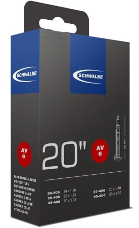Schwalbe Schwalbe İnce Sibop İç Lastik Sv6 40Mm 20x1.10-1.50
