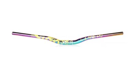 Lunje Lunje All Ride Açılı 9mm Gidon Rainbow 31.8mm Sarı