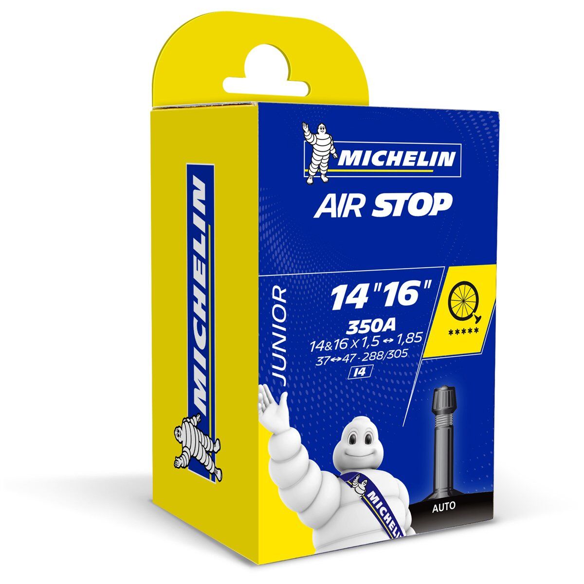 Michelin Michelin İç Lastik AirStop I4 102g 14-16x1,5-1,85 Standart Sibop 34mm