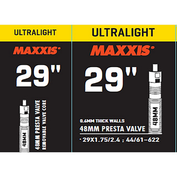 Maxxis Ultralight Tubes