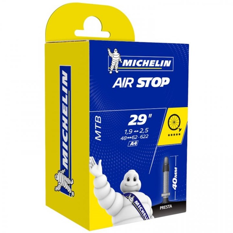 Michelin Michelin Air Stop 29x1.90-2.50 İnce Sibop Bisiklet İç Lastiği Fv40mm