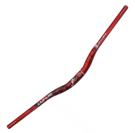 Lunje Lunje All Ride Açılı 9mm Gidon Kırmızı 31.8mm