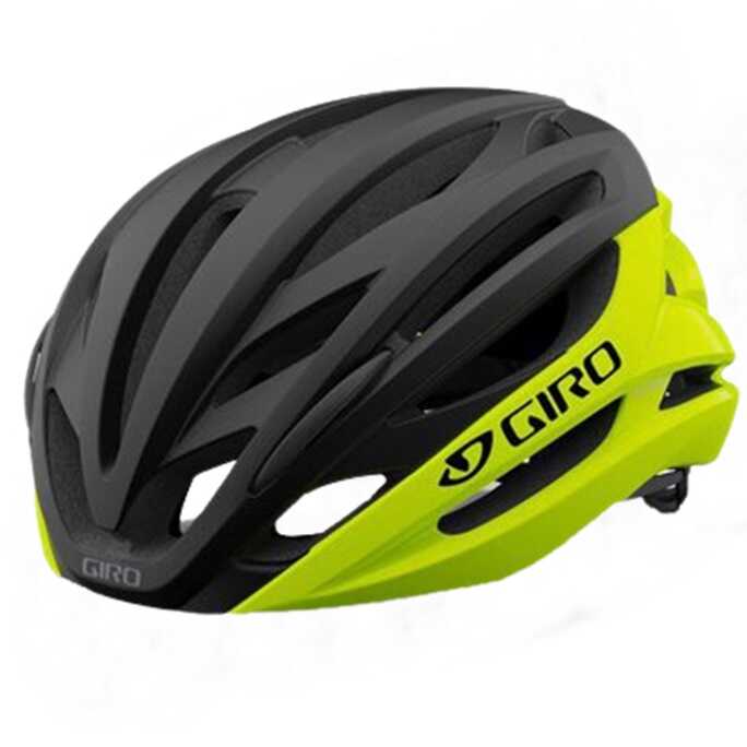 Giro Giro Syntax Bisiklet Kaskı Siyah Sarı Large 59-63cm