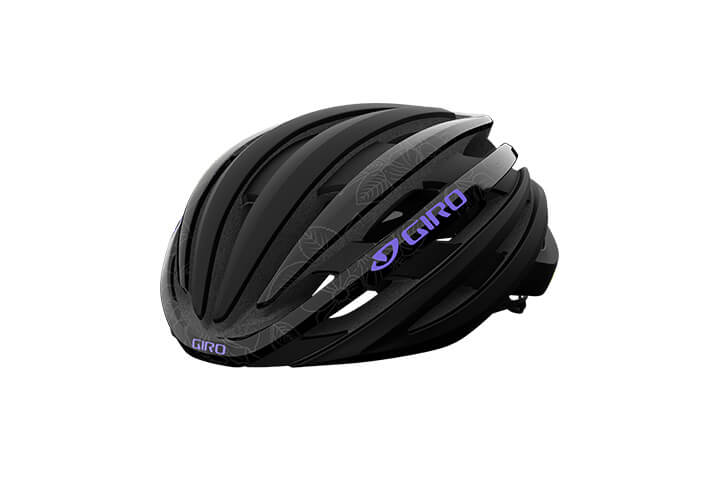 Giro Giro Ember Mips Kadın Yol Bisikleti Kaskı Mat Siyah Mor Medium 55-59cm