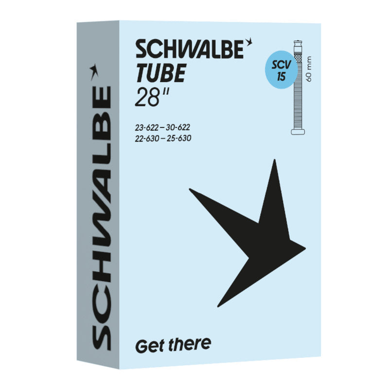 Schwalbe Schwalbe SCV15 Clik Valve Yeni Sistem Siboplu Yol Bisikleti İç Lastik 700x23-30C 60mm 10465134