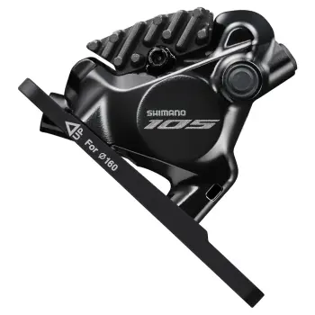 Shimano SHIMANO 105 BR-R7170-F 2 PİSTONLU DÜZ MONTAJ ÖN DİSK FREN KALİPER