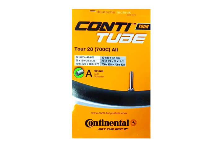 Continental Continental Tour 28 Jant 700x32C/47C İç Lastik Kalın Sibop A40