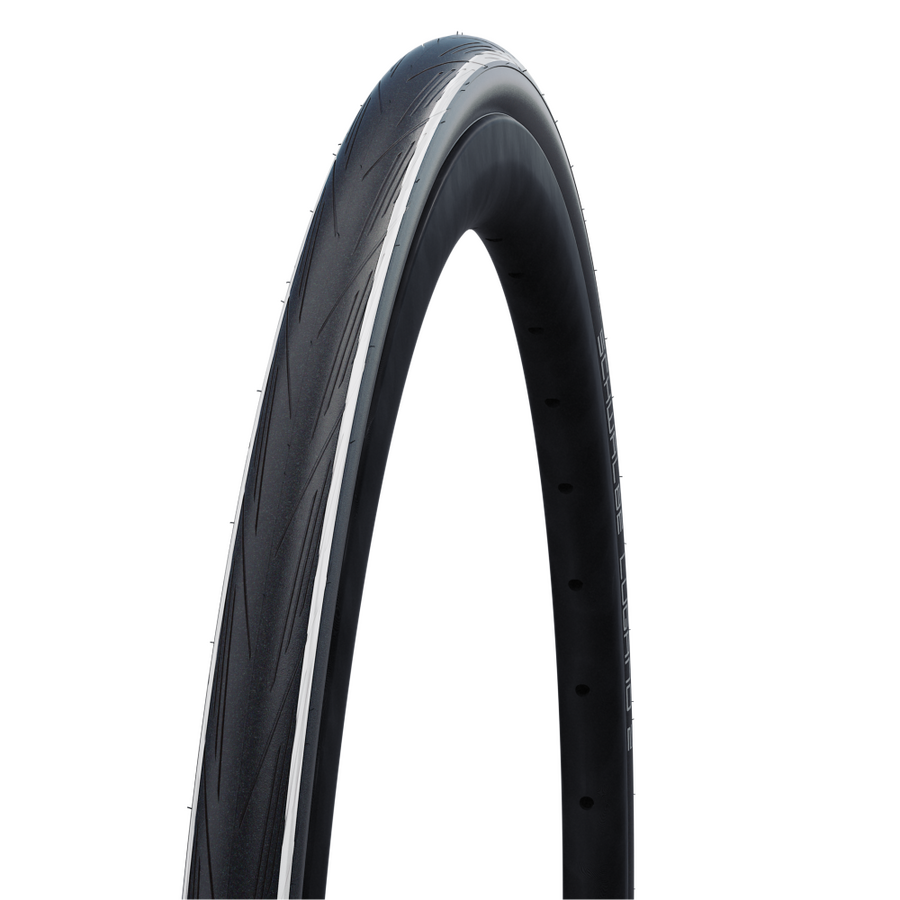 Schwalbe Schwalbe Lugano II 700x25 K-Guard Telli Dış Lastik Siyah/Beyaz