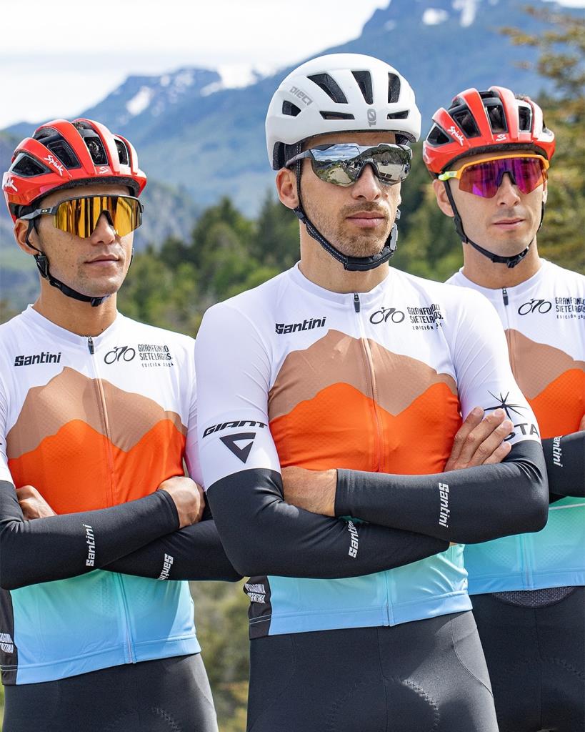 Santini Santini GranFondo Siete Lagos Kısa Kollu Erkek Forma GF94875C7LAGO