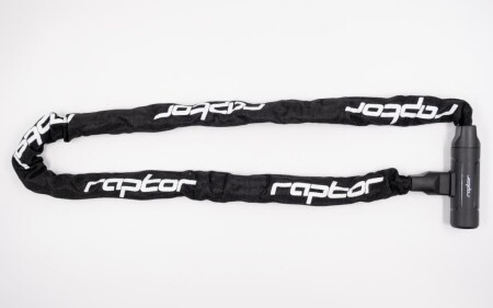 Raptor Raptor Bisiklet Zincir Kilit Anahtarlı 120cm - 4 mm Kalınlık