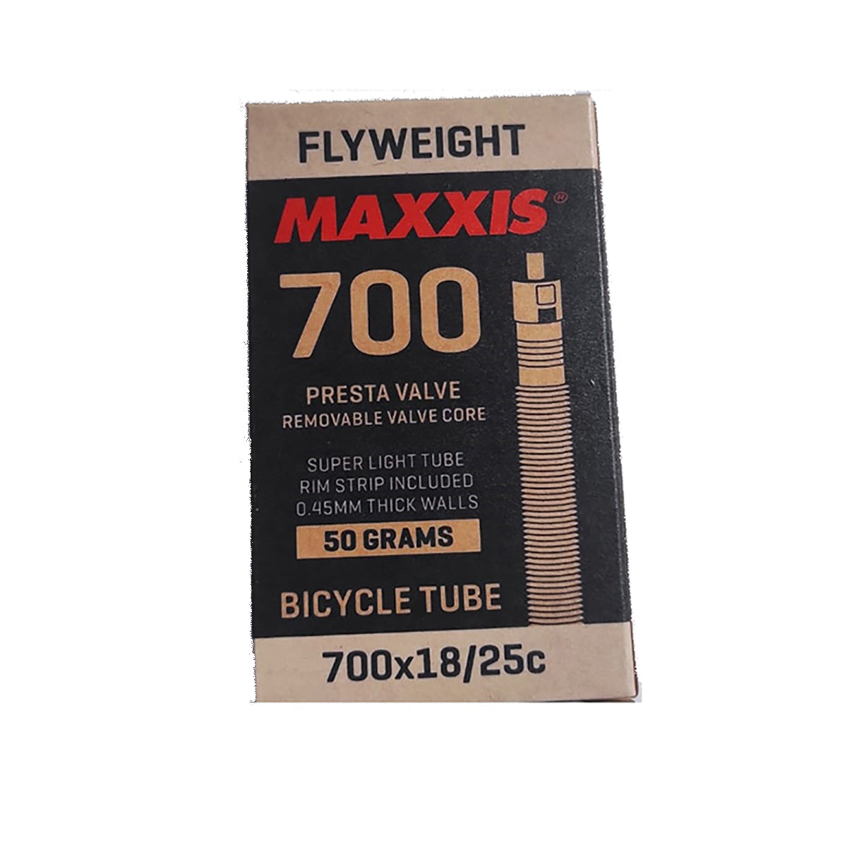 Maxxis Maxxis 700x18/25 FlyWeight FV48 Yol Bisikleti İç Lastik Ultra Hafif İnce Sibop
