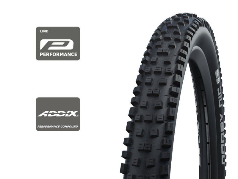 Schwalbe Schwalbe Nobby Nic Performance 27.5X2.25 Bisiklet Dış Lastiği Tubeless Ready TwinSkin