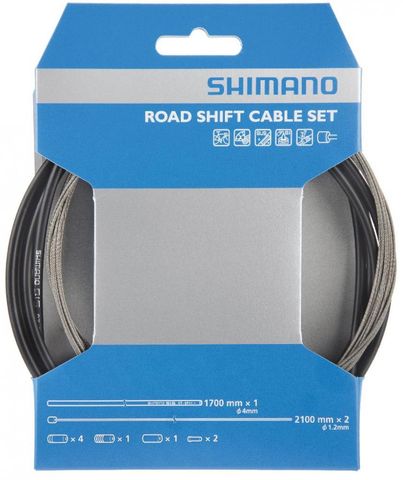 Shimano SHIMANO OT-SP41 Road Schaltzugset Edelstahl 1700 mm schwarz