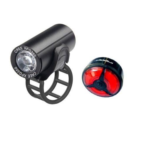İmpact Impact ShortSet USB Şarjlı Far+Stop Seti