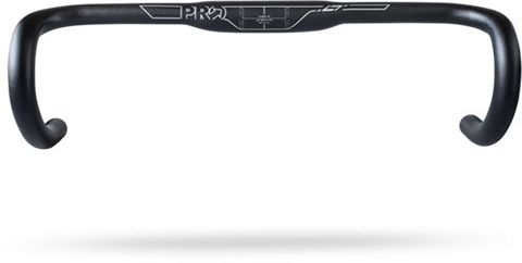 PRO PRO LT Alu Compact Ergo Rennrad Lenker - schwarz - Größe 400 mm