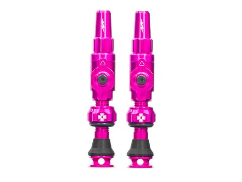 Muc Off Muc Off Ventile für Tubeless, Big Bore Lite - pink 45 mm