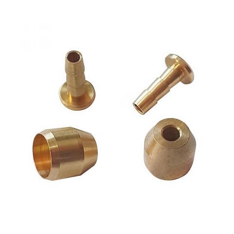 Hayes Hayes Stützhülse mit Olive 5 mm Messing - zuverlässige Hydraulik-Anschlusslösung