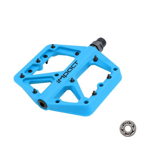 İmpact Impact COMP Plastik Tek Rulmanlı Bisiklet Pedalı Farklı Renklerde PDL-303 PDL-304 PDL-305 PDL-306 - SİYAH